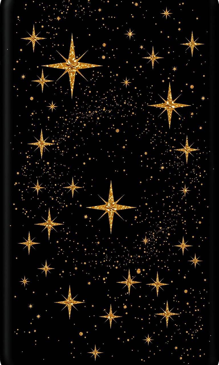 Gatsby Stars · Inlay — After Dark Deco tough phone case