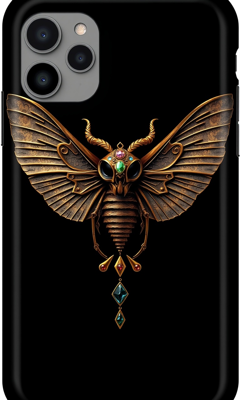 Moth Emblem · Reliquary — Bone Orchard tough phone case