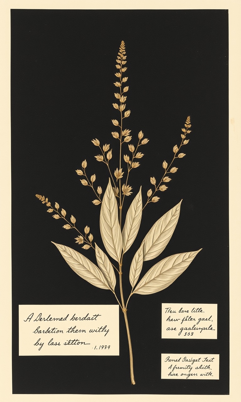 Herbarium · Sepia Plate — Dark Academia tough phone case