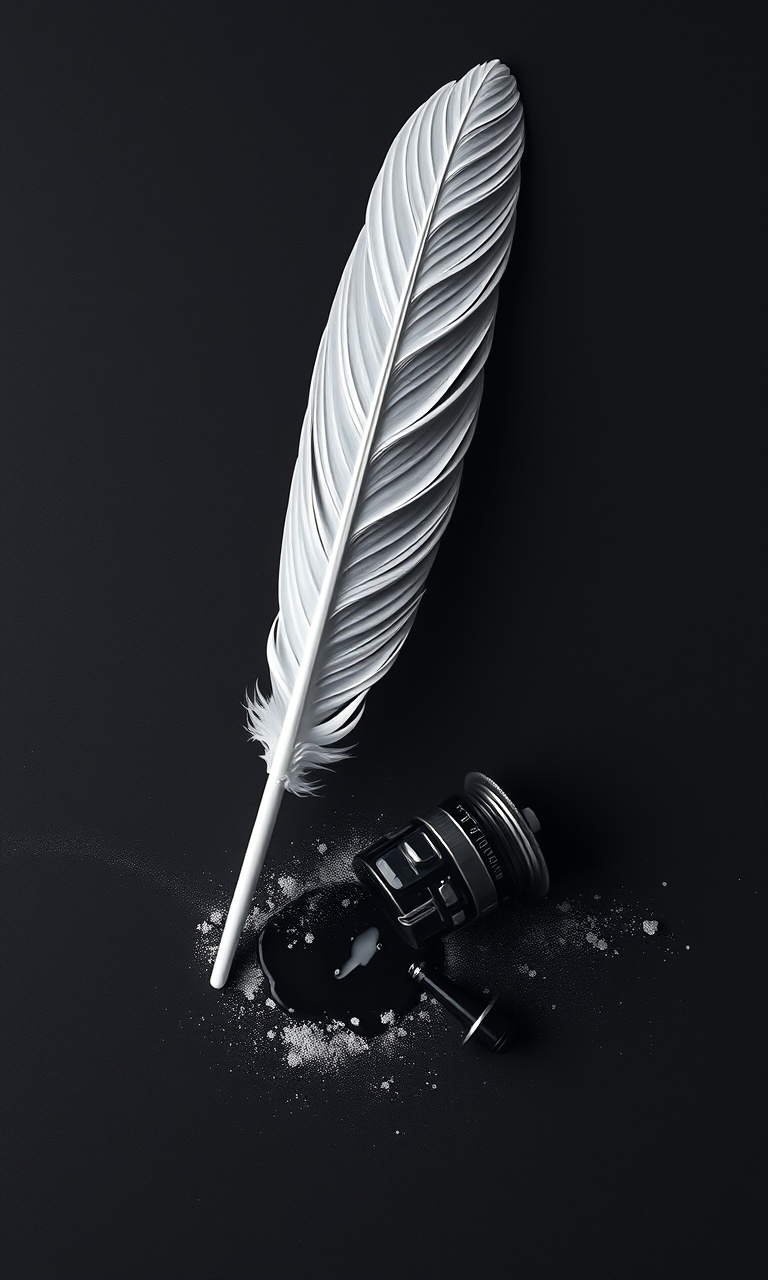 Quill & Ink · Chalk — Dark Academia tough phone case