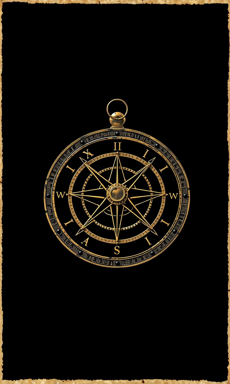Night Astrolabe · Woodcut — Gilded Occult tough phone case