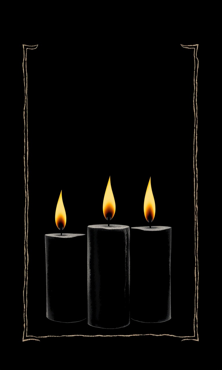 Candle Triad · Grimoire — Gilded Occult tough phone case