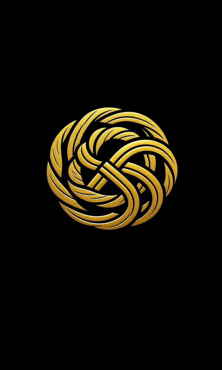 Binding Knot · Gold Foil — Gilded Occult tough phone case