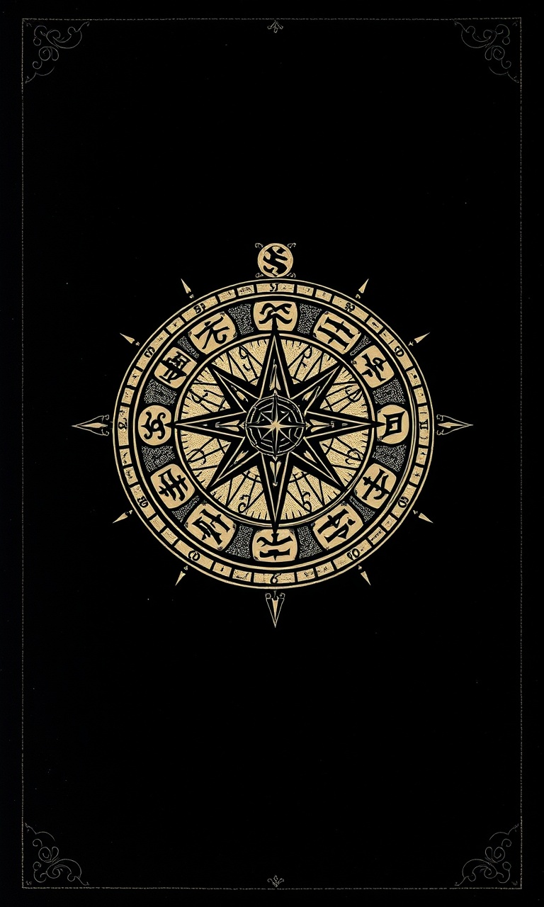 Night Atlas · Woodcut — Gilded Occult tough phone case