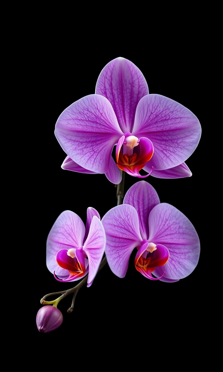 Chrome Orchid · Vapor — Liquid Metal tough phone case