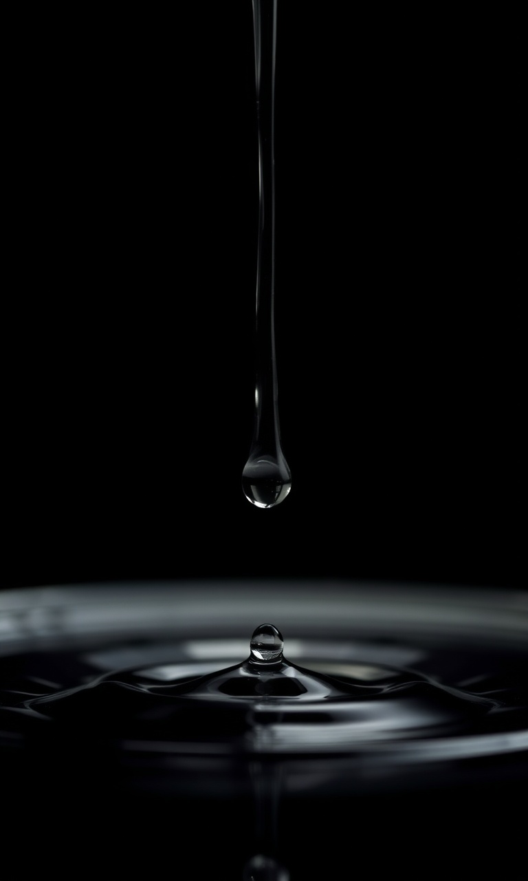 Mercury Rain · Macro — Liquid Metal tough phone case