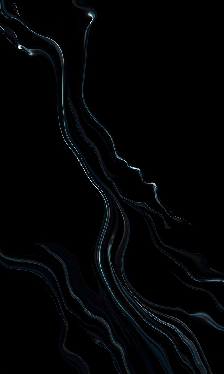 Obsidian Flow · Macro — Liquid Metal tough phone case