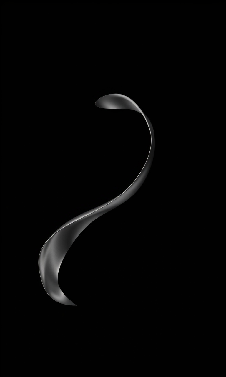 Silver Ribbon · Duotone — Liquid Metal tough phone case