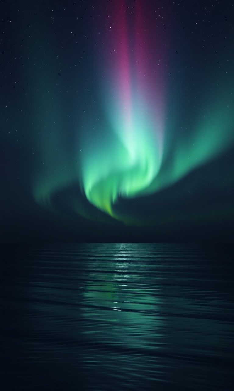 Black Aurora · Constellation — Nebula Onyx tough phone case