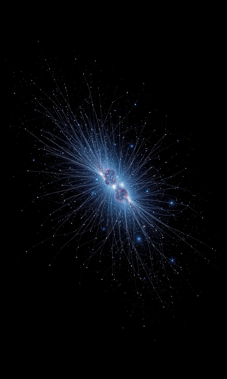 Filaments · Constellation — Nebula Onyx tough phone case