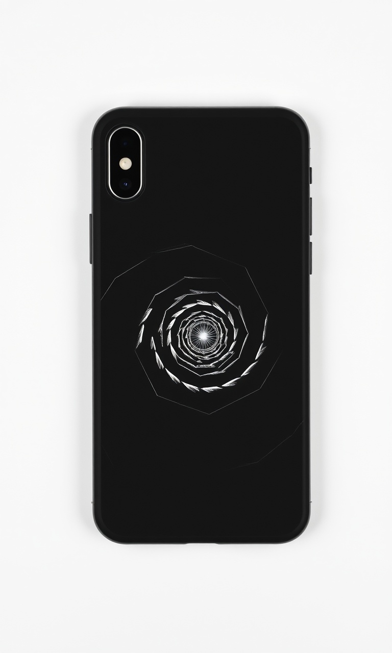 Singularity · Silkscreen — Nebula Onyx tough phone case