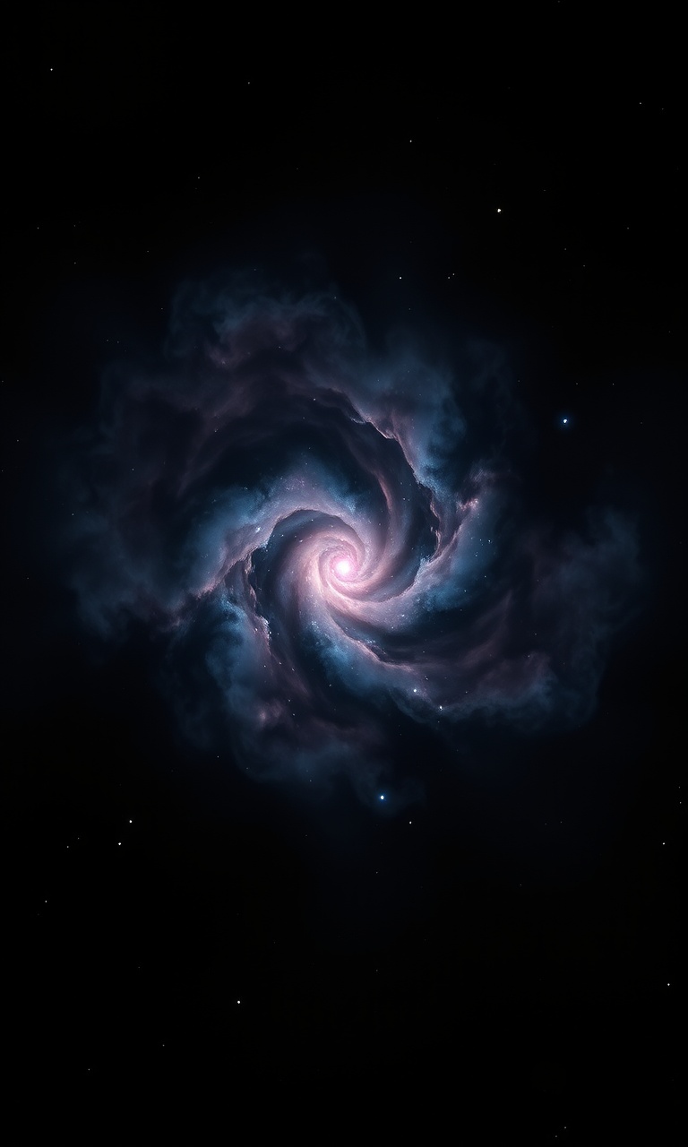 Void Bloom · Deep Field — Nebula Onyx tough phone case