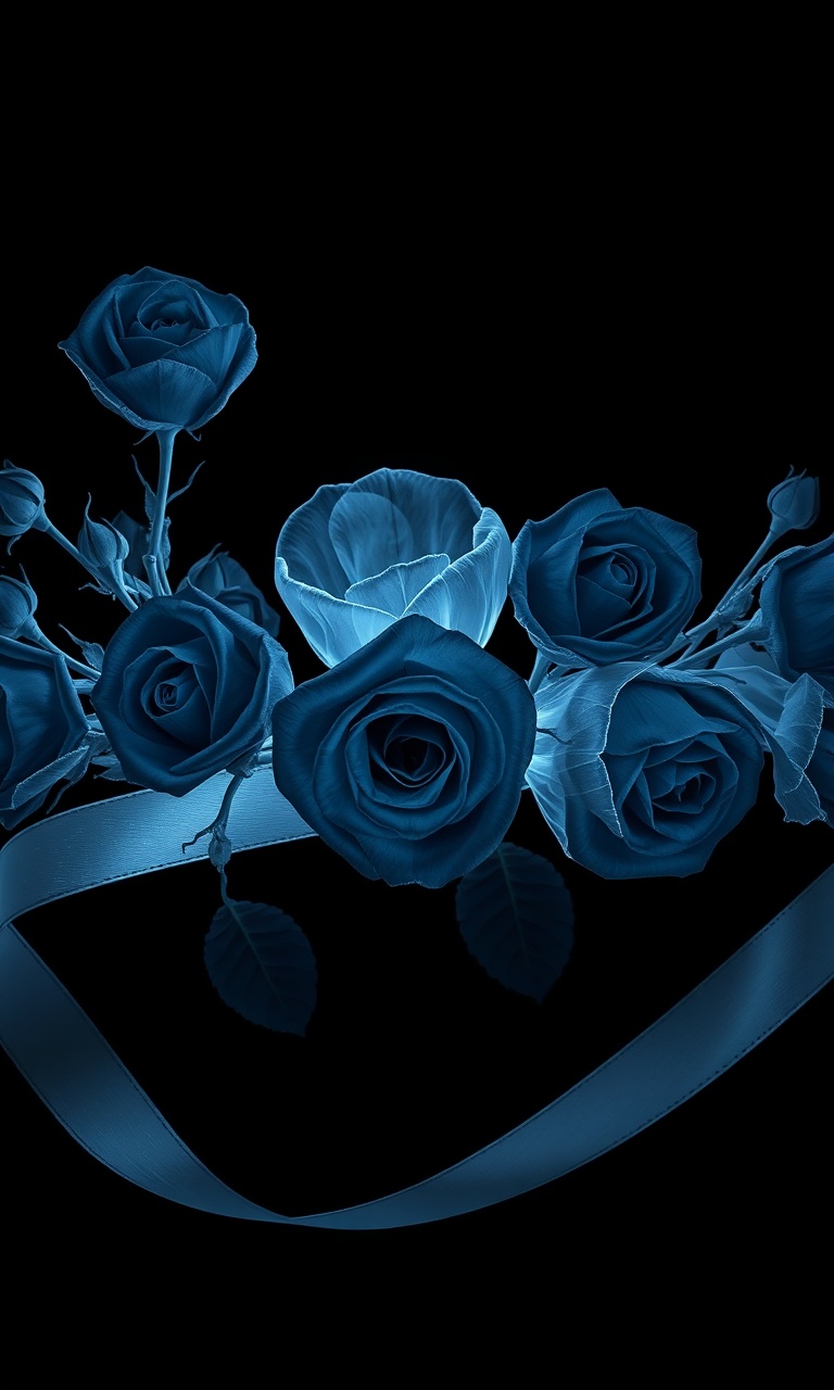 Mourning Garland · X-Ray — Noir Botanica tough phone case