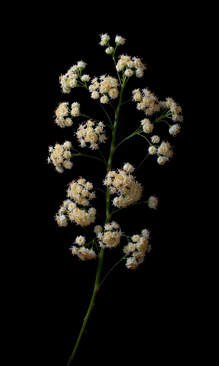 Hemlock Sprig · Baroque — Noir Botanica tough phone case