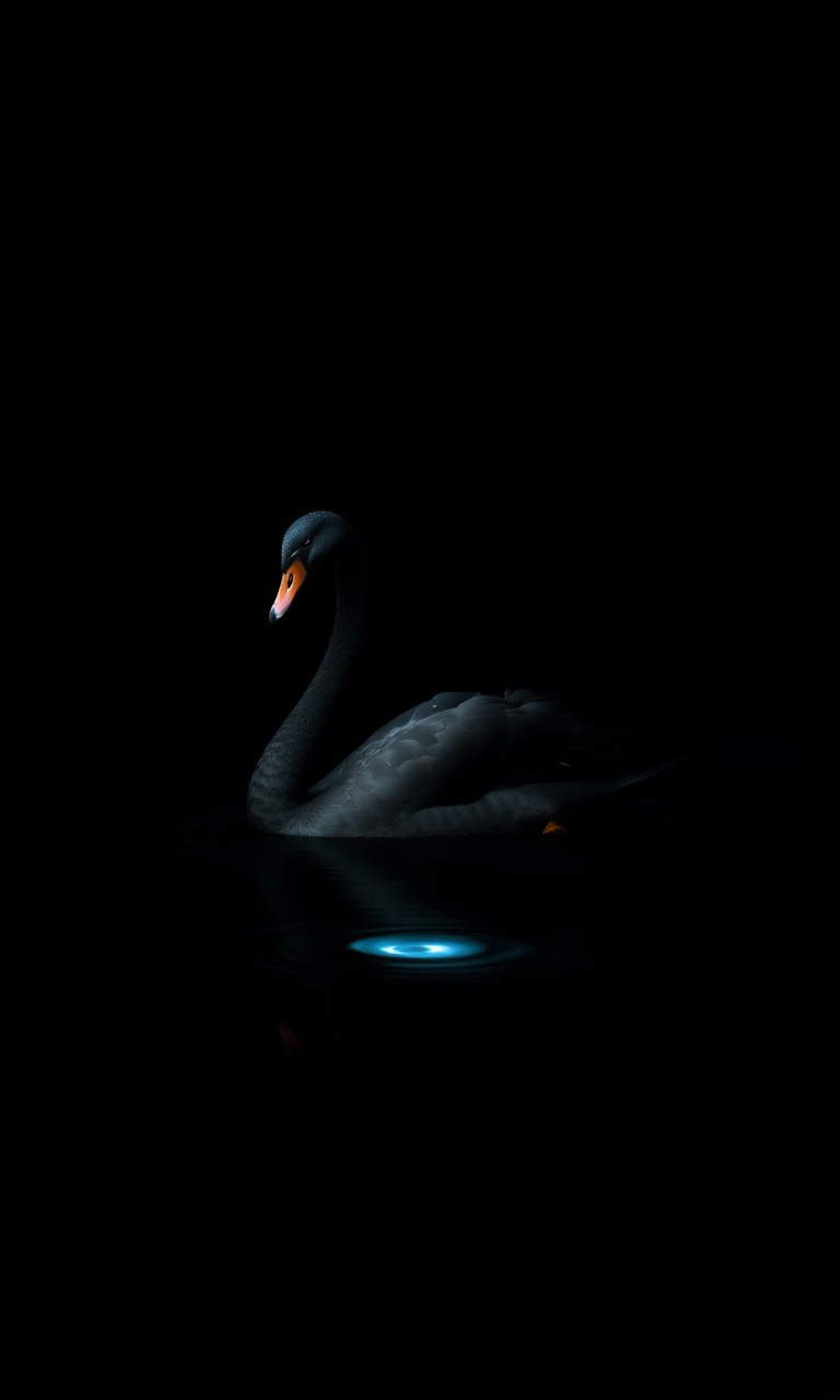 Black Swan · Biolume — Phantom Fauna tough phone case