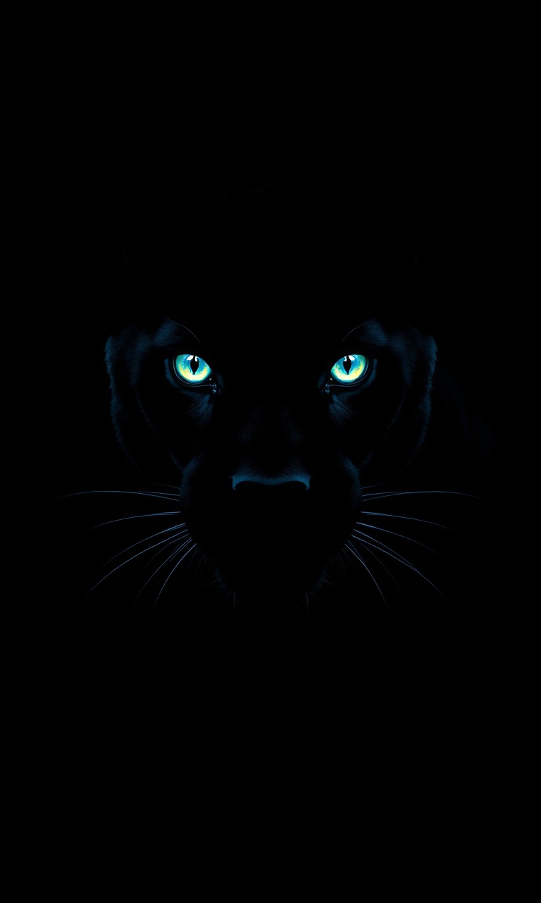 Panther · Biolume — Phantom Fauna tough phone case